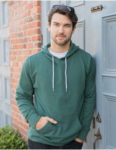I-AFX90UNC-Unisex Lightweight Hooded Pullover 2